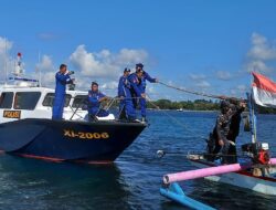Dua Kapal Polisi Dikerahkan, Sat Polairud Jembrana Gencarkan Patroli di Perairan Selat Bali