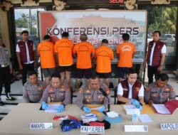 Jajaran Sat Reskrim Polres Badung Bekuk Pelaku Jambret dan Empat Pelaku Penganiayaan