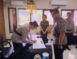 Jabatan Kapolsek Kawasan Pelabuhan Gilimanuk Diserahterimakan, Kompol Mulyadi Purna Tugas Setelah Dedikasi Panjang