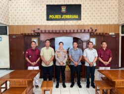 Polres Jembrana dan Rutan Kelas IIB Negara Sepakat Perkuat Koordinasi Keamanan