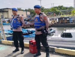 Polairud Polres Jembrana Gencarkan Patroli Laut, Dialogis dengan Nelayan di Perairan Delod Berawah