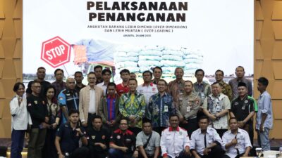 TERIMA ASPIRASI PARA PENGEMUDI TRUK, KEMENHUB GELAR DISKUSI BERSAMA ASOSIASI PENGEMUDI ANGKUTAN BARANG