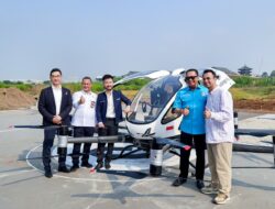 Ketua Umum IMI Bamsoet Apresiasi Kesuksesan Uji Terbang Taxi Udara EHang 216-S Berpenumpang Pertama di Indonesia