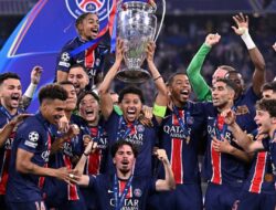 PSG Mencetak Sejarah! Bantai Inter Milan 5-0, Raih Gelar Juara Liga Champions Pertama