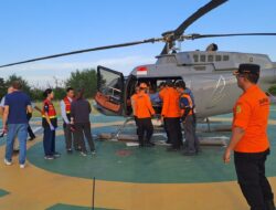 Pendaki Swiss yang Terjatuh di Rinjani, Dievakuasi Menggunakan Heli