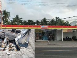 Tak Kunjung Diperbaiki, Gorong-Gorong di Depan Alfa Mart Yehembang Jebol Jadi Tempat Sampah