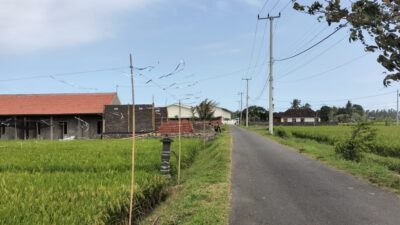 Jalan Kabupaten Menuju Pabrik Mitra Prodin Segera Diperluas, Sawah Kena Jalur Akan Diurug