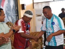 Suporter PSBS Biak Kembali Bergairah, Dandim 1708/BN Resmi Jadi Pembina Baru