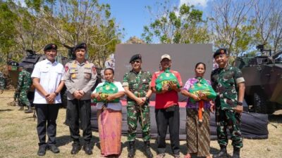 Perkuat Sinergitas, Kapolda Bali Hadiri penutupan Latihan Menembak Senjata Kendaraan Tempur Denkav 4/Simha Pasupati TA 2025