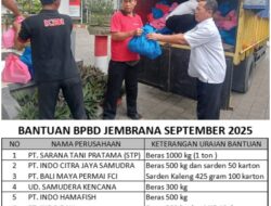 Bentuk Kepedulian Forum UPI Pesisir Selatan Kota Negara, Serahkan Paket Sembako dan Beras  3,3 Ton kepada Korban Banjir, Pesisir Selatan