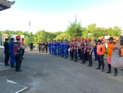 Personil Tim Sar Gabungan Gelar Apel Kesiapan, Pencarian Korban Banjir Terus Dilakukan