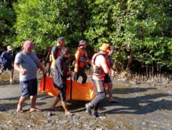 Korban Hilang Terseret Arus di Temukan Nelayan, di Dermaga Selatan Alur Pelabuhan Benoa