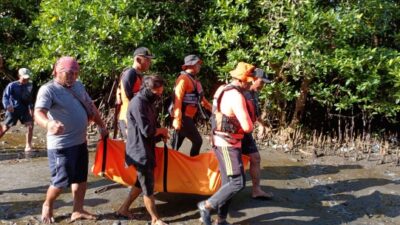 Korban Hilang Terseret Arus di Temukan Nelayan, di Dermaga Selatan Alur Pelabuhan Benoa