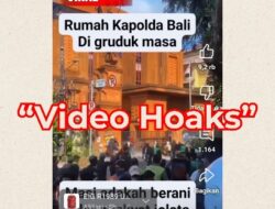 Polda Bali Pastikan “Hoaks, Beredarnya Video Rumah Kapolda Digerudug Masa