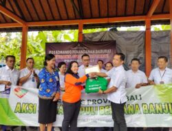 DPD Perbarindo Bali Hadir Ditengah Musibah Banjir Serahkan 5 Ton Beras 