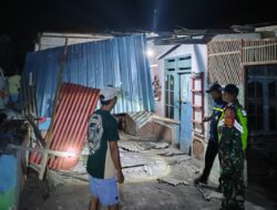 Puting Beliung Terjang Gilimanuk, Belasan Rumah Warga Rusak