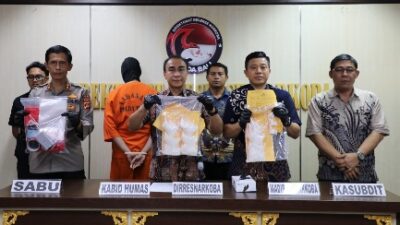 Dirresnarkoba Polda Bali Berhasil Bekuk Pengedar Sabu dengan System Tempel, Amankan Hampir 1 KG Sabu