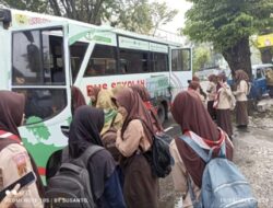 BUS GRATIS SRAGEN: DARI HIBAH INSTANSI, UNTUK PENDIDIKAN ANAK BANGSA