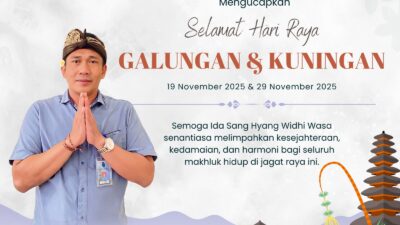 Perumda Air Minum Tirta Amerta Jati Kabupaten Jembrana Mengucapkan Selamat Hari Raya Galungan & Kuningan