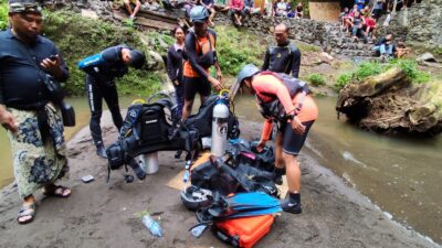 Pemuda 15 Tahun Tenggelam Saat Mandi di Air Terjun Mengening