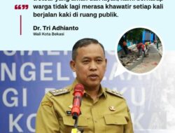 Wujudkan Kota Ramah Pejalan Kaki, Pemkot Bekasi Kebut Revitalisasi Trotoar