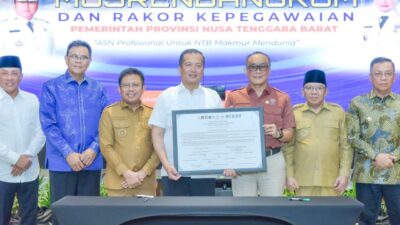 Gubernur NTB Dr Lalu Iqbal: BKN Berkontribusi Besar Dalam Reformasi Tata Kelola ASN di Daerah