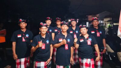 Jelang Nataru, Jagabaya Badung BKR 3 Ungasan Siaga Jaga Stabilitas Wilayah