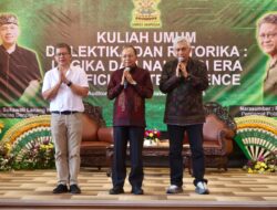 Hadiri Kuliah Umum Rocky Gerung di Unmas, Gubernur Koster Ajak Mahasiswa Manfaatkan AI Tanpa Tinggalkan Jati Diri