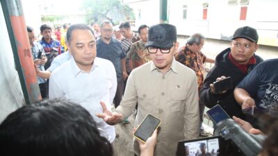 Wamendagri Bima: Sistem Pompa Terintegrasi Surabaya Solusi Efektif Hadapi Cuaca Ekstrem