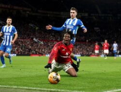 MU Tersingkir dari Piala FA usai Takluk 1-2 dari Brighton