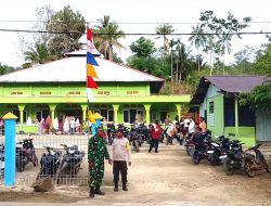 Personel Koramil Biak Utara Laksanakan Pengamanan Sholat Idul Fitri 1447 Hijriah