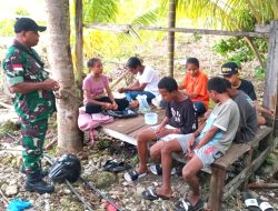 Lindungi Generasi Muda, Babinsa Ajak Remaja Jauhi Narkoba dan Judi Online