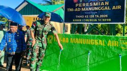 Kasdam XVII/Cenderawasih Tutup TMMD Ke-128, Warga Sansundi Nikmati Rumah dan Air Bersih