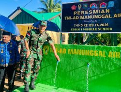 Kasdam XVII/Cenderawasih Tutup TMMD Ke-128, Warga Sansundi Nikmati Rumah dan Air Bersih