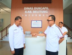 Digitalisasi Adminduk Jadi Fokus Kunjungan Sesditjen Dukcapil ke Kabupaten Belitung