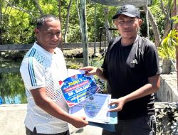Dandim 1708/BN Hadiri Opening Kolam Pancing dan Lomba Galatama HUT Puspenerbal