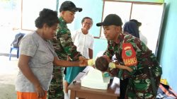 Dorong Terciptanya Generasi Sehat dan Berkualitas, Babinsa Dampingi Kegiatan Posyandu Balita