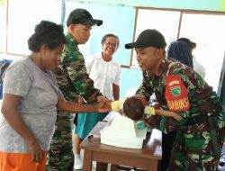 Dorong Terciptanya Generasi Sehat dan Berkualitas, Babinsa Dampingi Kegiatan Posyandu Balita