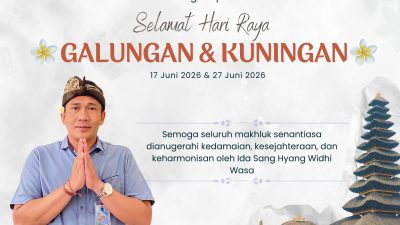 Perumda Air Minum Amertha Jati Kabupaten Jembrana Mengucapkan Selamat Hari Raya Galungan dan Kuningan