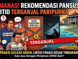 Mayoritas Fraksi Desak Evaluasi Pimpinan DPRD Bali, Rekomendasi Pansus BTID Tak Bergerak
