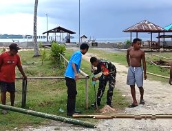 Ternyata Ini yang Dilakukan Babinsa di Yenggarbun