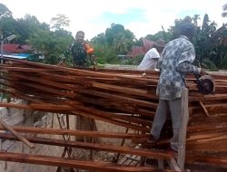 Kehadiran Babinsa Bakar Semangat Jemaat