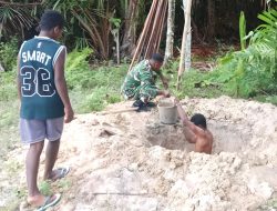 Berkat Babinsa, Warga Tak Lagi Jauh Cari Air