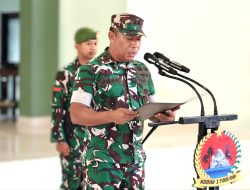 Pindah Satuan, Ini Pesan Dandim 1708/BN