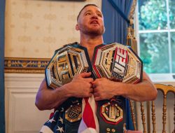 Cyril Gane Hentikan Pereira di Ronde Kedua, Jadi Juara Sementara Kelas Berat UFC