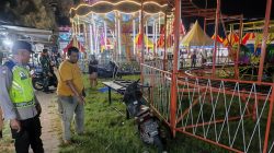 Harap Waspada Jika Naik Wahana Jet Coaster, di Pasar Rakyat Pergung Tiga Orang Jadi Korban