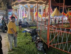Harap Waspada Jika Naik Wahana Jet Coaster, di Pasar Rakyat Pergung Tiga Orang Jadi Korban