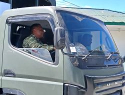 Dandim Jajal Truk Baru Kodim 1708/BN