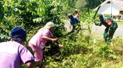 Rumput Tinggi Tak Lagi Ganggu Jalan Warbukor