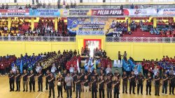 Dandim 1708/BN Hadiri Pembukaan Kapolda Cup U-19